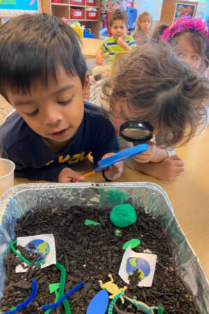 toddlers and soil project